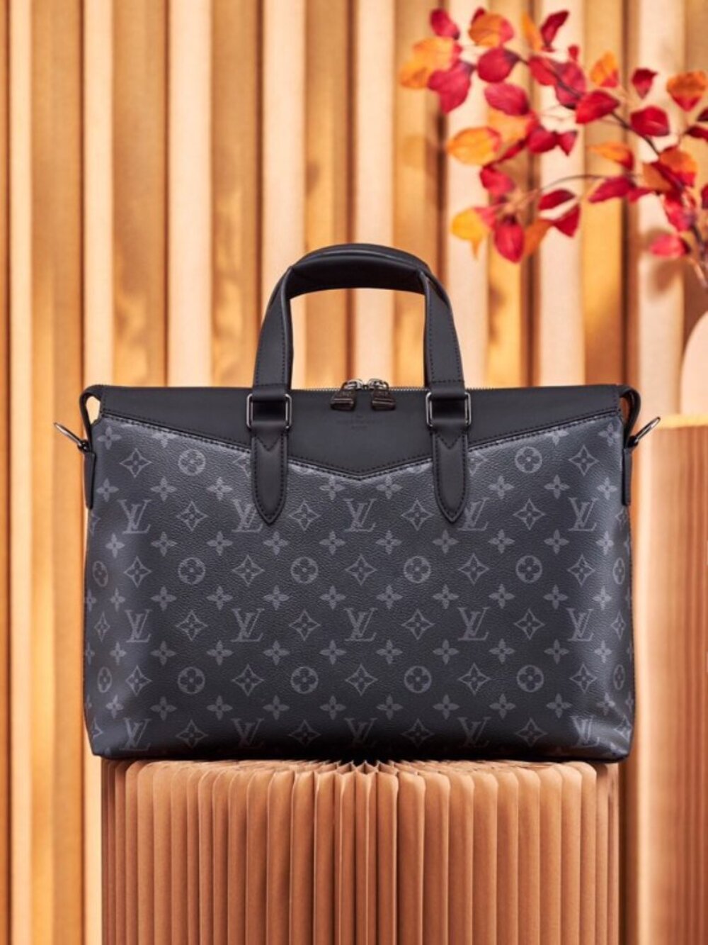 💐Louis Vuitton Porte Documents Voyage PM Shoulder Crossbody Bag